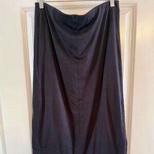 Maternity Black Maxi Skirt